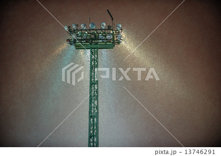 Searchlight and night snowfall 13746291