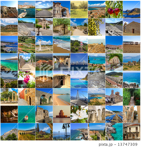 set of Peloponnes pictures, Greece 13747309