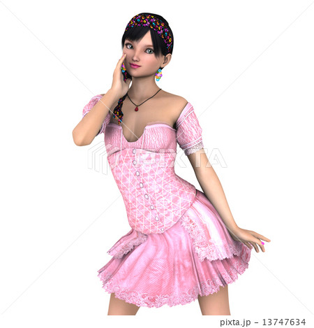 若い女性 若い女性 13747634