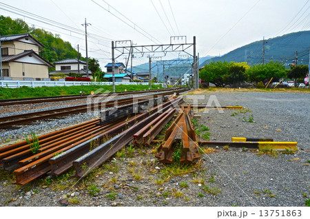 線路(波久礼駅・秩父鉄道/埼玉県大里郡寄居町大字末野) 線路(波久礼駅・秩父鉄道/埼玉県大里郡寄居町大字末野) 13751863