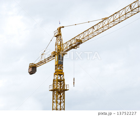 Tower construction crane 13752227