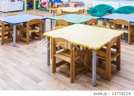 children's furniture and toys in kindergarten 13758229