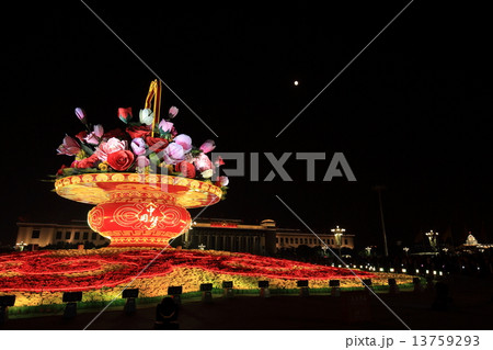 北京 国慶節　夜景 13759293