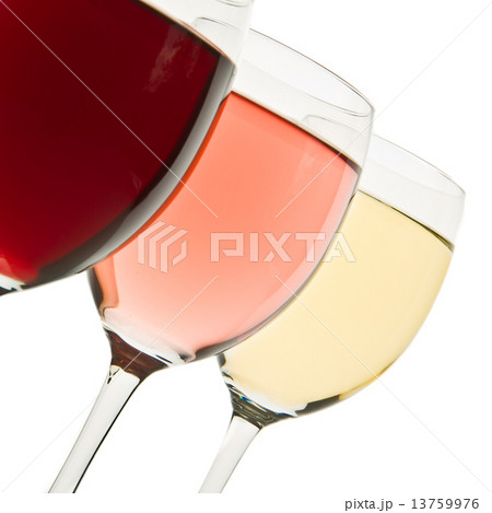 three wine glasses 13759976