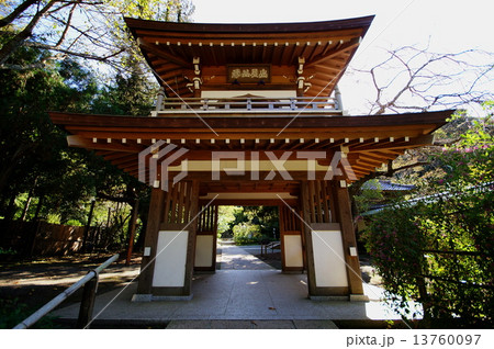 鎌倉五山　浄智寺　山門 （ 鐘楼門 ）　神奈川県 鎌倉市 山ノ内 13760097