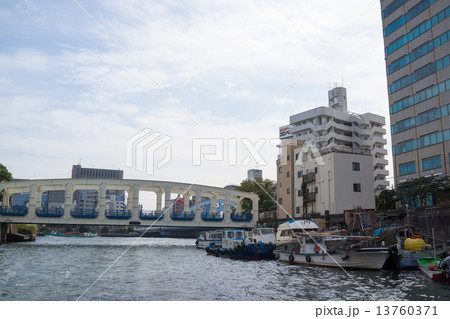 豊海橋風景 13760371