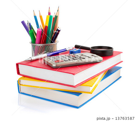 back to school concept on white back to school concept on white 13763587