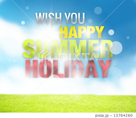 Sunny weather sky design 13764260