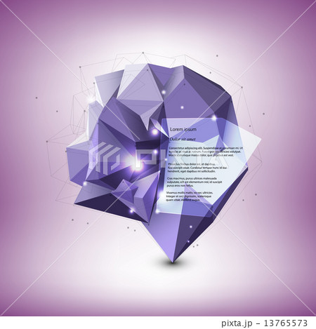 Abstract dimensional polygonal geometric background for modern design Abstract dimensional polygonal geometric background for modern design 13765573