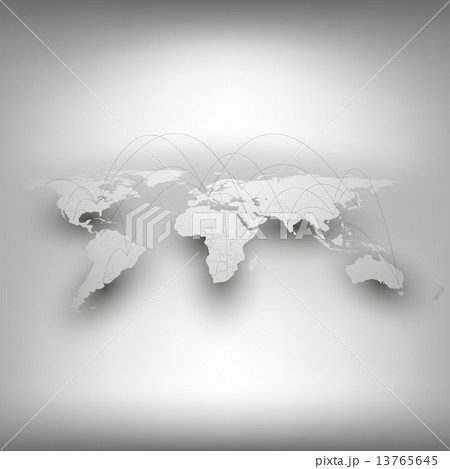 World map, network connection concept. Infographic for business design and website template World map, network connection concept. Infographic for business design and website template 13765645