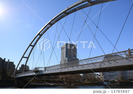 天王洲のアイル橋 13765697