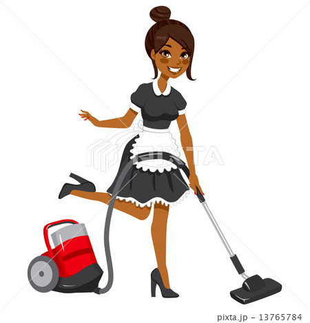 African American Maid Vacuum Cleaner African American Maid Vacuum Cleaner 13765784