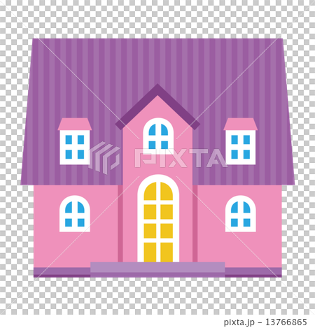 家　ファンシー　洋風建築　建物 13766865