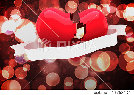 Composite image of broken heart 13768434