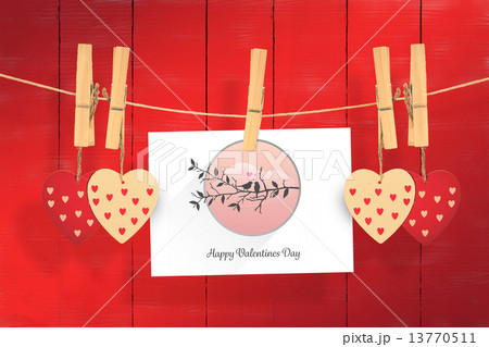 Composite image of cute valentines message 13770511