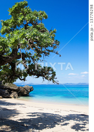 沖縄のビーチ・伊計島・大泊ビーチ 沖縄のビーチ・伊計島・大泊ビーチ 13776298
