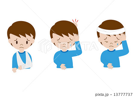 子供の怪我 13777737