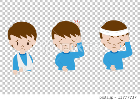 子供の怪我 13777737