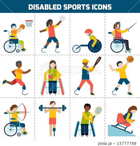 Disabled Sports Icons Disabled Sports Icons 13777788