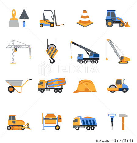 Construction Icons Set 13778342