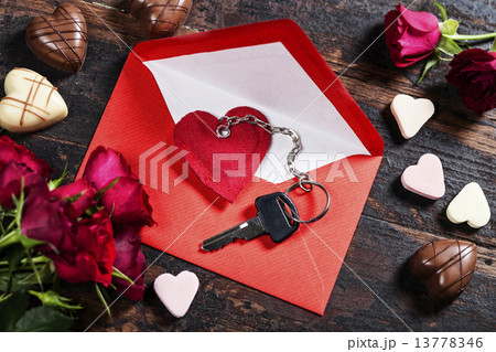 Valentine's day composition 13778346
