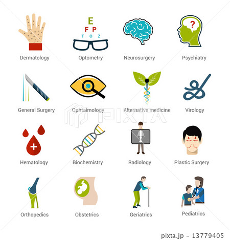 Medical Specialties Set 13779405