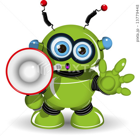 Robot and speaker 13779448