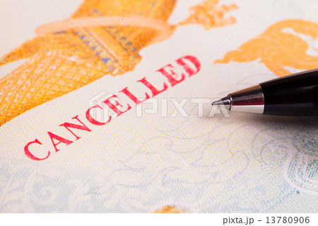 Cancelled Passport 13780906