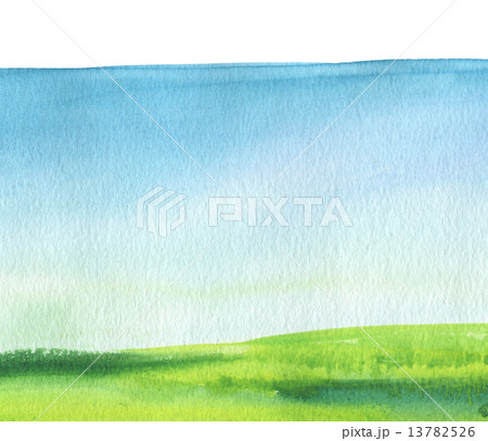Abstract watercolor hand painted landscape background. Textured Abstract watercolor hand painted landscape background. Textured 13782526