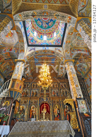 Interior of the orthodox Church 13784127
