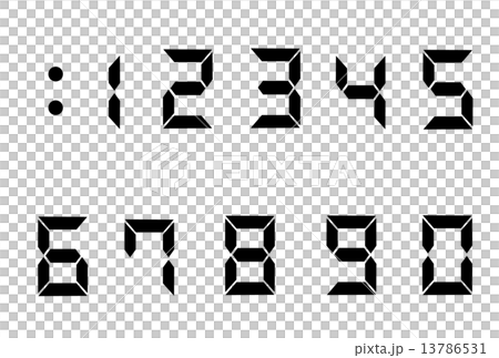 デジタル数字 13786531