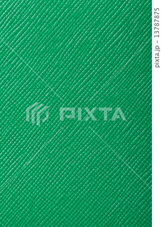green embossed leather texture background 13787875