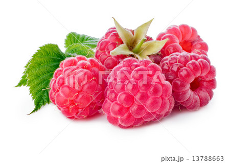 Fresh raspberries 13788663