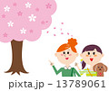 お花見 13789061