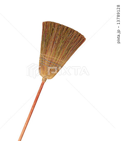 broomstick isolated 13789128