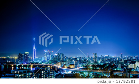 愛宕神社からの夜景２ 13792581