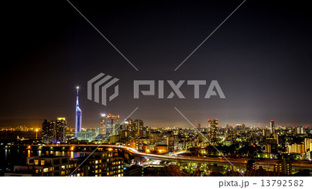 愛宕神社からの夜景1 愛宕神社からの夜景1 13792582