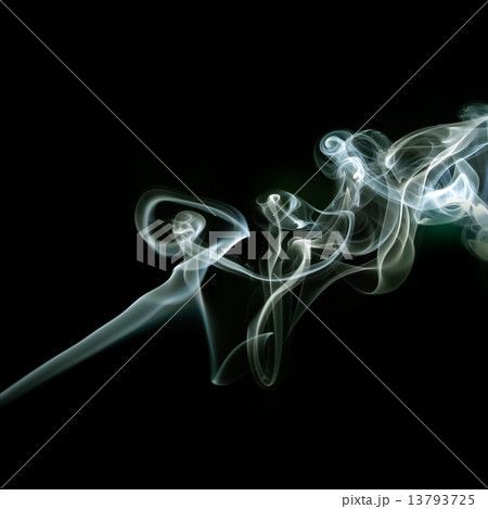 smoke on a darkbackground 13793725