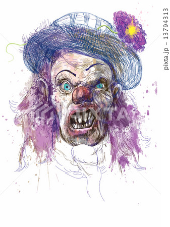 spooky clown 13794313