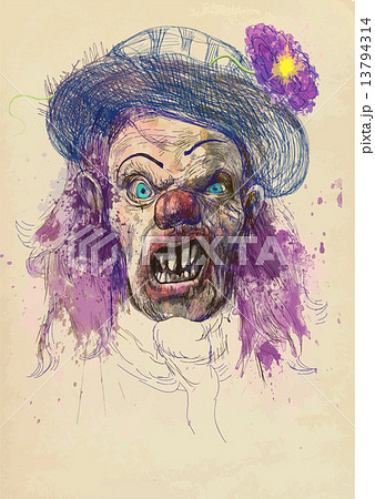 spooky clown 13794314
