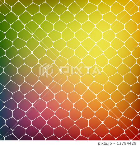 Abstract background of colored cells Abstract background of colored cells 13794429