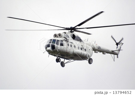Helicopter MI-8 with coloring of the UN 13794652