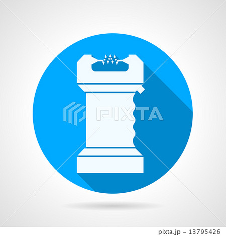 Electroshock flat vector icon 13795426