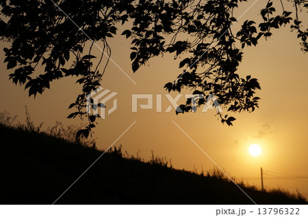 秋の夕暮れ 秋の夕暮れ 13796322