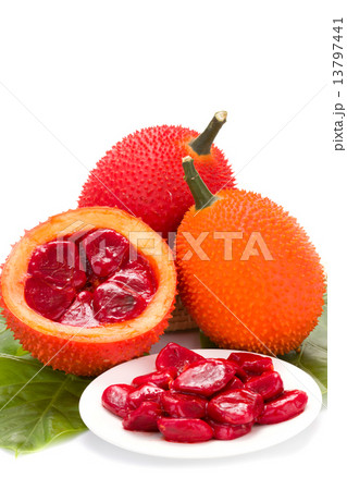 Baby Jackfruit on white background 13797441