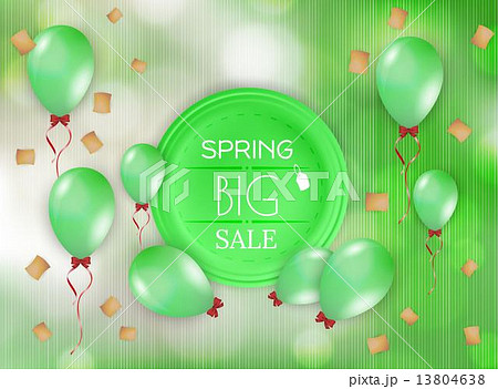 spring sale vector background 13804638