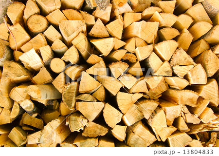 Heap of firewood Heap of firewood 13804833