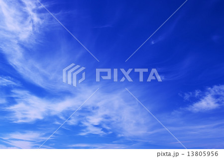 Summer blue sky with clouds 13805956
