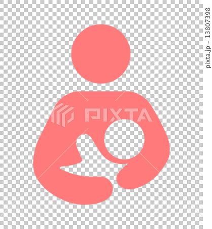 授乳室のマーク 13807398