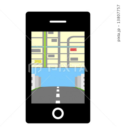 スマホの地図アプリ 13807757
